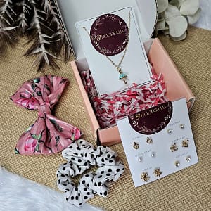 blush beauty gift hamper