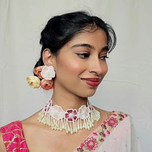 gold plated chandbalis earrings