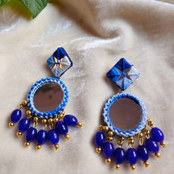 sabyasachi inspired leopard print earrings