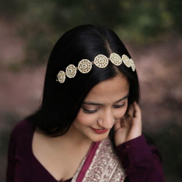 white floral shish patti ha 04